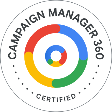 תעודת הסמכה Google Campaign Manager 360