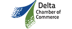 לוגו של Delta Chamber, ארגון פיתוח כלכלי, לקוח של Via Marketing