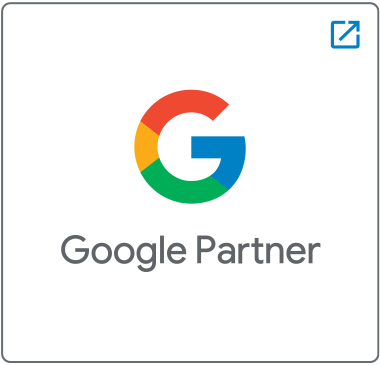 Google Partner badge of Via Marketing - ויה מרקטינג, גוגל פרטנר